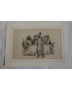 Dessin original Le repas