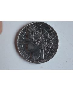 Monnaie argent 1 Franc Cérès 1887 A