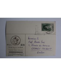 CPA France Gautier Henri Schuetz 1951 pour Genève