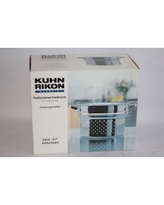 KUHN RIKON Égouttoir à pâtes professionnel inox 22 cm