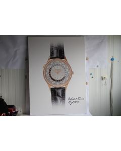 PATEK PHILIPPE Tableau publicitaire Montre World Time 7130
