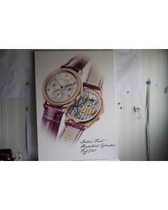 PATEK PHILIPPE Tableau publicitaire Montre World Time 7130