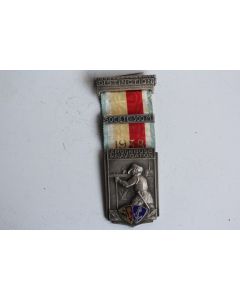 Médaille de tir Distinction 1938 Arquebuse - Navigation Suisse