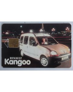 Carte téléphonique à puce République Tchèque Renault Kangoo variété