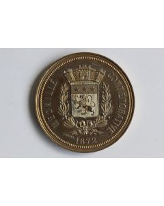 Médaille commémorative Exposition universelle LYON 1872