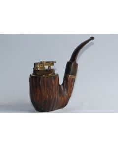 Briquet de table Pipe bois