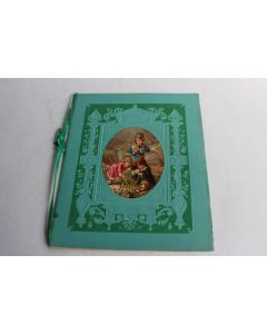 Cahier d'écolier vœux aux parents pour le nouvel an 1866
