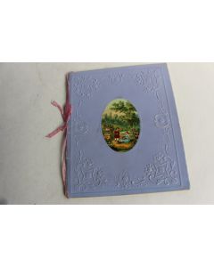 Cahier d'écolier gaufré XIXe siècle