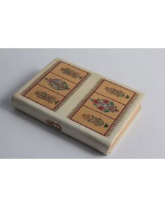 Livre Sakountalâ Franz Toussaint reliure parchemin peinte 1922
