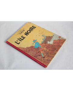 BD TINTIN L'île noire B9 1954