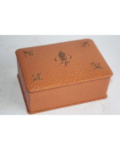 Boite à bijoux Fleur de lys
