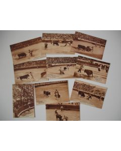 CPA Corrida de Toros Scènes de corrida taureau Toréador
