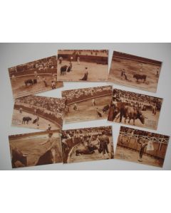 CPA Corrida de Toros Scènes de corrida taureau Toréador