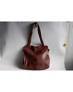 LANCEL Sac à main cuir marron