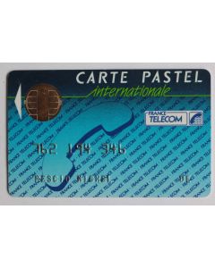 Télécarte à puce Bull France Telecom internationale