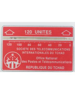 Télécarte L&G Tchad Red 120 U 901C