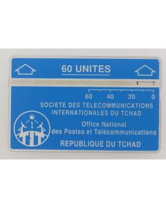 Télécarte L&G Tchad Blue 30 U 903C