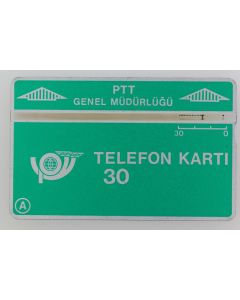 Télécarte L&G Turquie Green PTT 906C