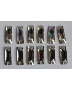 SWAROVSKI 12 x Boutons cristal 3255 Cosmic Baguette
