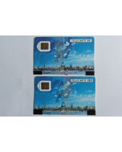 Télécartes à puce France Dimension Européenne 1989 NSB