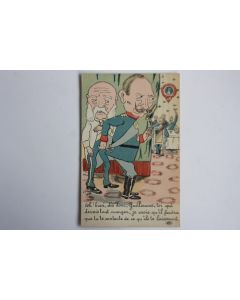 CPA illustrée Guerre 14-18 Caricature Guillaume II O'Gène