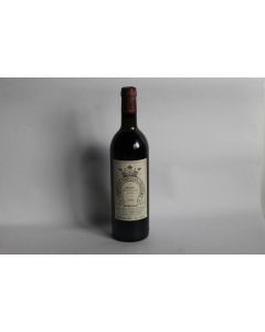 Bouteille de vin Château Marquis d'Alesme Becker 1979 Margaux