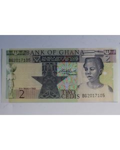 Billet 2 Cedis Ghana 1982