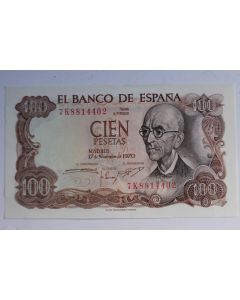 Billet 100 Pesetas Espagne 1970