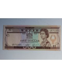 Billet 1 Dollar Fiji 1980
