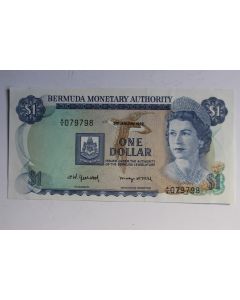 Billet 1 Dollar Bermuda 1982 neuf