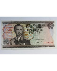 Billet 50 Francs 1972 Luxembourg neuf
