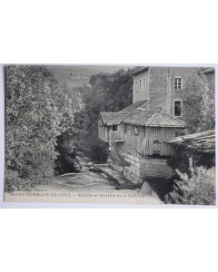 CPA Saint-Germain-de-Joux Scierie et Gouffre de la Semine Ain