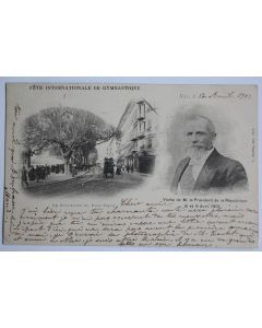 CPA Nice Fête internationale de Gymnastique 1901 Alpes-Maritimes