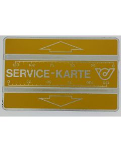 Télécarte de service Landis & Gyr Service-Karte 003A Autriche 1990
