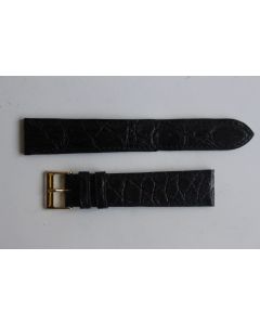 JULIAN JOAILLIERS Bracelet pour montre cuir bleu marine 18 mm