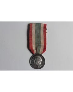 Médaille argent Unita d'Italia 1848-1870 Umberto I Italie