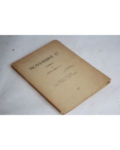 Livre dédicacé Henry Spiess Novembre 17 Poèmes 1919