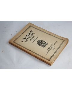 Livre dédicacé Henry Spiess L'Amour offensé Poèmes 1917