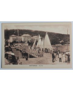 CPA Slovénie Portorose Pontile
