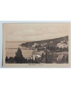 CPA Slovénie Portorose Panorama