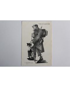 CPA Types de Landsturm A Plainpalais Suisse
