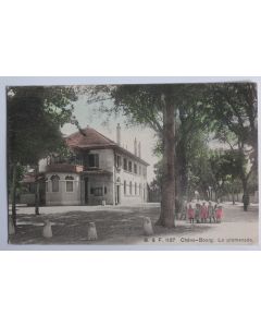 CPA Suisse Chêne-Bourg La promenade