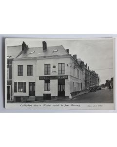 CPA Aisne Aubenton Maison natale Jean Mermoz Hôtel du Lion d'Or