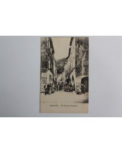 CPA Italie Zuccarello Via Vittorio Emanuele