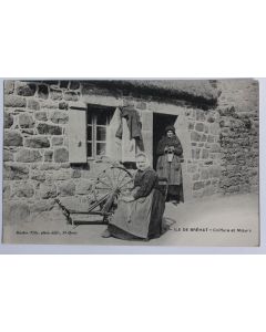 CPA Côtes-d'Armor Ile de Bréhat Coiffure et Moeurs