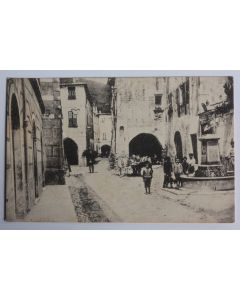 CPA Italie Zuccarello Piazza Garibaldi