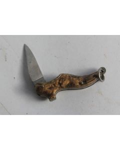 Ancien couteau miniature figuratif Soulier Chaussure