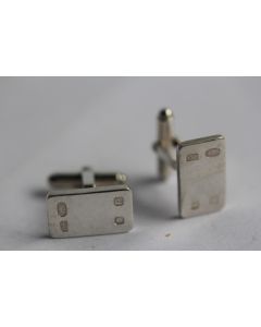 Boutons de manchettes argent Anglais