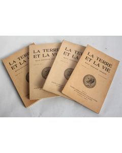 Revues d'histoire naturelle La Terre et la Vie Année 1963
