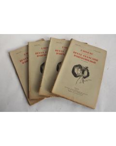 L'oiseau et la revue française d'ornithologie 1952
